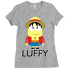 luffy en minion Ladies Fitted T-Shirt