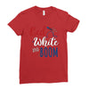 4th of July Ladies Fitted T-Shirt