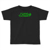 black funny glow in dark glowing Toddler T-shirt