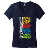 animal houses Women's V-Neck T-Shirt