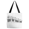 Piano Tote Bags