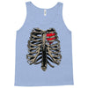 ribcage and heart Tank Top
