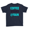 coffee books and rain Youth Tee
