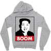 Kim Jong Un Boom Rocketman Zipper Hoodie