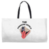 the frenchie world Weekender Totes