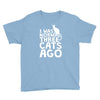 i was normal three cats ago lol funny cat Youth Tee