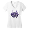 Majoras Mask Women's V-Neck T-Shirt