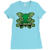 cthulhu mascot Ladies Fitted T-Shirt