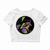 neon genesis evangelion   eva o1 Crop Top