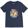 shining splash koi V-Neck Tee