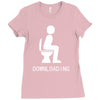 funny Ladies Fitted T-Shirt