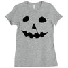 halloween jack o lantern Ladies Fitted T-Shirt
