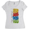 animal houses Women's Triblend Scoop T-shirt