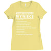 rules for dating my niece Ladies Fitted T-Shirt