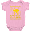 ugly sweater party beer bear funny Baby Onesie