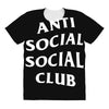 anti social social club White logo All Over Women's T-shirt
