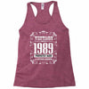 vintage made in 1989 perfectly aged a living legend Racerback Tank