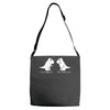 trex i love you this much Adjustable Strap Totes