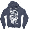 bring me the horizon wolf bones new Zipper Hoodie
