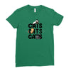 cats cats cats Ladies Fitted T-Shirt