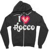 i love rocco Zipper Hoodie