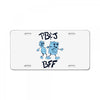 peanut butter and jelly   bff License Plate