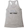 Cat Says Not Today Racerback Tank