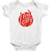 red means scary Baby Onesie