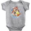 shining splash koi Baby Bodysuit