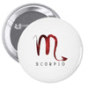 galaxy scorpio logo Pin-back button
