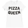 pizza (2) Ladies Fitted T-Shirt