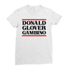 Donald Glover Gambino Ladies Fitted T-Shirt
