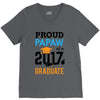 Class of 2017 Proud Papaw Graduation V-Neck Tee