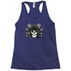 skull racer Racerback Tank