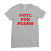 vote for pedro Ladies Fitted T-Shirt