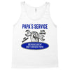 papa s service Tank Top