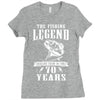 The Fishing Legend Reeling Them In For 70 Years Ladies Fitted T-Shirt
