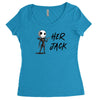 her jack Women's Triblend Scoop T-shirt