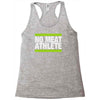 no meat athlete! Racerback Tank