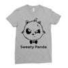 sweaty panda Ladies Fitted T-Shirt