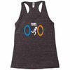 portal bathroom parody video game Racerback Tank