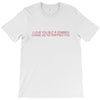 i love you but if zombies cgase us i'm tripping you T-Shirt