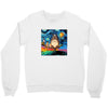 Totoro Van Gogh Parody Crewneck Sweatshirt