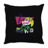 totally rad Throw Pillow