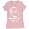 where my hoes Ladies Fitted T-Shirt