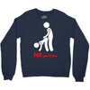 sex 4 kamasutra humor simpatica divertente sesso mitiche Crewneck Sweatshirt