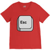 esc V-Neck Tee