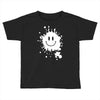 mud splatter smiley face smile forrest gump movie Toddler T-shirt
