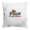 pizza is my valentine 56 Throw Pillow