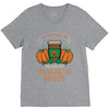i'd rather be drinking pumpkin spice V-Neck Tee